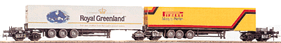 Intermodal -- Road Railer Basic Package w/Pirelli and Royal Greenland Containers