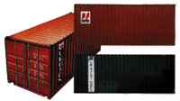 20' Containers Set -- 1985+, Includes 1 Each "Canada Maritim", "Cronos", and "Grimaldi Group"