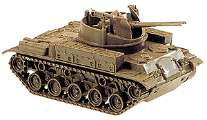 Mini-Tanks Military USA/NATO Self-Propelled Guns -- M42 Anti-Aircraft Unit w/Twin 40mm Cannon