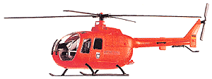 Helicopters -- Bo 105 "Luftrettung"