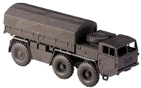 Mini-Tanks Military - German Federal Army (BW) - Heavy Trucks -- Faun Z 912/21-155 10-Ton Artillery Tractor w/Covered Bed