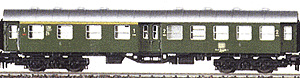 Rebuilt Eight-Wheel Coach -- 1st/2nd Class (green)