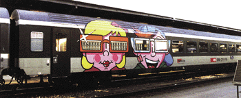 EW-IV Passenger Car -- SBB "Kinder"