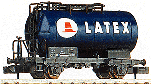 Tank Car Era IV-V -- DB "Latex" (blue,white lettering)