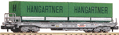 Flatcar Era V -- SBB w/2 Containers "Handgartner"