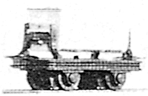 7' Cement Dump Car
