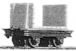 7' Bulkhead Flatcar