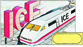 Digital Train Starter Set -- ICE II Passenger Set