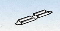 Rail Joiners -- Code 83 to Code 100 Conversion Rail Joiners