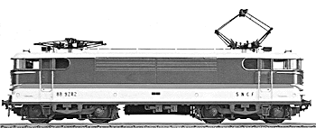 Loco elect BB 9282 Corail