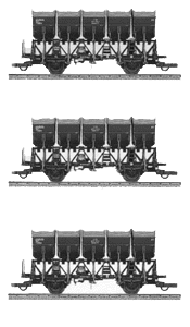 Hopper wagon set       3/