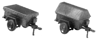 M416/M100 jeep trailers