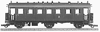Coach 3rd class green