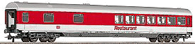 IC Dining Coach Era V -- DB-AG (red, white, gray roof)