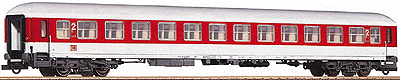 2nd Class IC Coach Era V -- DB-AG (Traffic Red, white roof & bottom)