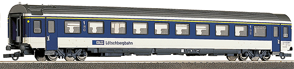 1st Class EW IV Commuter Train Coach Bern-Lotschberg-Simplon Railway -- Bls Era V