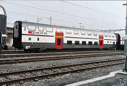 1st Class Bi-Lvl Coach - Swiss Federal Railways -- IC 2000 SBB Era V