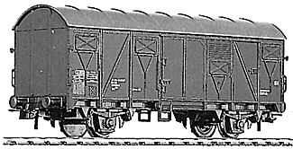 33' OB Stl Boxcar DB
