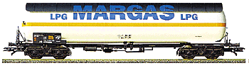 Tank car DB Margas