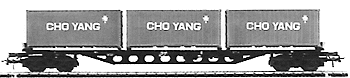 Carrier w/3 Containers -- Cho Yang