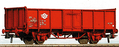 Open Hopper Car Era V -- MAV (red,white markings)