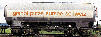 Powdered Goods Car Era V -- SBB Granol