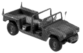 Mini-Tanks Military US/NATO Light Trucks -- HUMMER (M998 or M1038 w/Optional Winch) 1-1/4 Ton Open Personnel Carrier