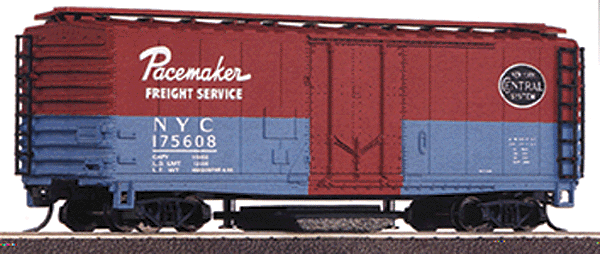 Track Cleaning Car - 40' Plug-Door Boxcar -- New York Central "Pacemaker"