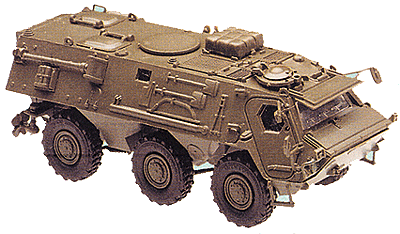Mini-Tanks Military Modern German Army (BW) Armored Vehicles -- "Fuchs" (Fox) Nuclear/Biological/Chemical Reconnaissance Unit