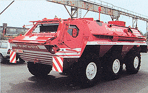 Mini-Tanks Military Modern German Army (BW) Armored Vehicles -- SMART Fox Ground/Air/Water HAZMAT Analysis/Measurment Vehicle