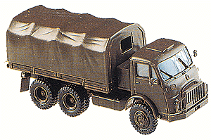 Mini-Tanks Military Austrian Army 1956+ Heavy Trucks -- Steyr 680 M3 Cargo/Personnel Carrier w/Canvas Bed Cover
