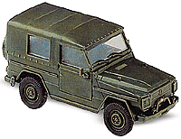 Mini-Tanks Military Modern French Army Light Trucks -- Peugeot P4 VLTT w/Short Wheelbase & Canvas Cover