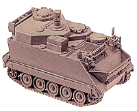 Mini-Tanks Military Modern german Army (BW) Armored Vehicles -- M113 A1G IFAB Armored Artillery Observation Vehicle
