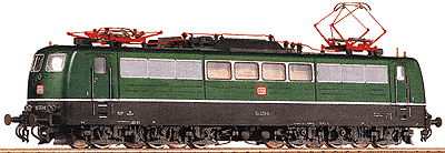 Electric Class 151 Powered Era IV -- DB (green, old red logo)