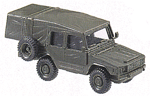 Mini-Tanks Military - German Federal Army (BW) - Trucks -- VW Iltis Auxiliary Ambulance w/Extended Canvas Top