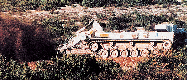 Minitanks - Military - Modern German Army (BW) - Armored Fighting Vehicles -- Keiler (Wild Boar) Armored Mine Clearing Unit IFOR (International Forces)