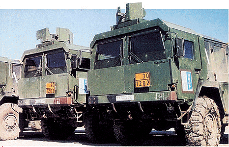 Minitanks - Military - German Federal Army (BW) - Heavy Trucks -- MAN Armored 451/461 Undecorated