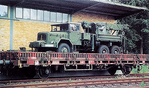 Minitanks - Military - German Federal Army (BW) - Heavy Trucks -- Magirus-Deutz Jupiter Wrecker w/Towing Crane
