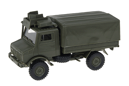 Mini-Tanks Military - Modern German Army (BW) - Light Truck -- Armored Unimog U1300 4x4 w/Open Flatbed