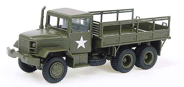 MiniTanks - Military - US Army 1950+ -  Heavy Truck -- M35 2-1/2-Ton "Deuce-and-a-Half" 6x6 Cargo Carrier w/.50 Caliber Machine G