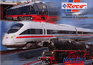 Catalog -- Railway New Items Flyer 2001