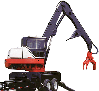 Logging Equipment (Unpainted Resin Kit) -- Loading Crane