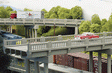 Vintage Highway Overpass -- Includes Pier - Kit - Scale 50'  15.2m-1