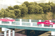 Wrought Iron Highway Overpass -- Kit - 50' Scale-1
