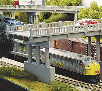 1930s Highway Overpass -- 50' Deck w/Pier-1