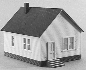 One-Story House -- Kit - 3 x 3-7/8"  7.7 x 9.9cm-1