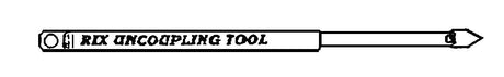 Rix Pick N Scale Uncoupling Tool -- pkg(2)-2