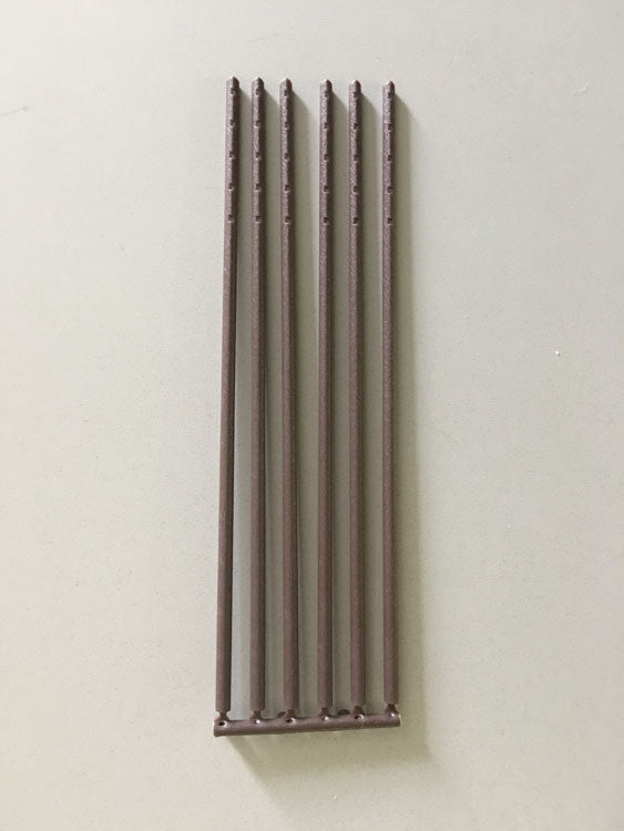 Railroad 40' Telephone Poles Only (Brown Plastic; pkg(36) -- Use w/Crossarms #628-31 or -35 (Both sold separately)