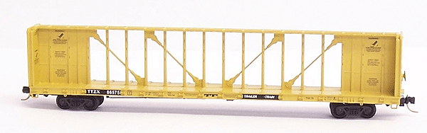Standard Beam Flatcar, Assembled -- Trailer Train