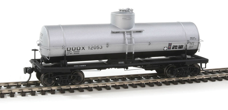 Type 103W 10,000 Gallon Welded Tank Car - Ready to Run -- United States Department of Defense (gray, black)